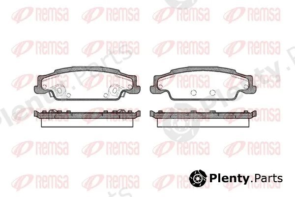 Remsa 0952.02 — Brake Pad Set, disc brake