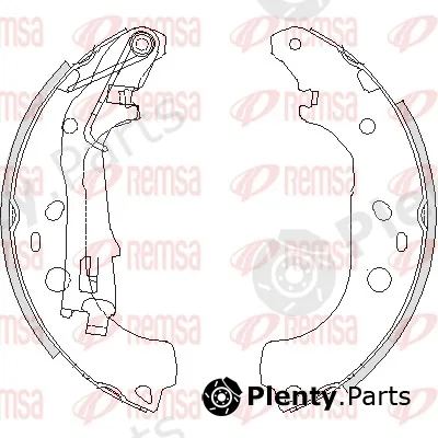 Remsa 4206.00 — Brake Shoe