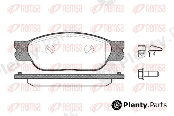 Remsa 0731.10 — Brake Pad Set, disc brake