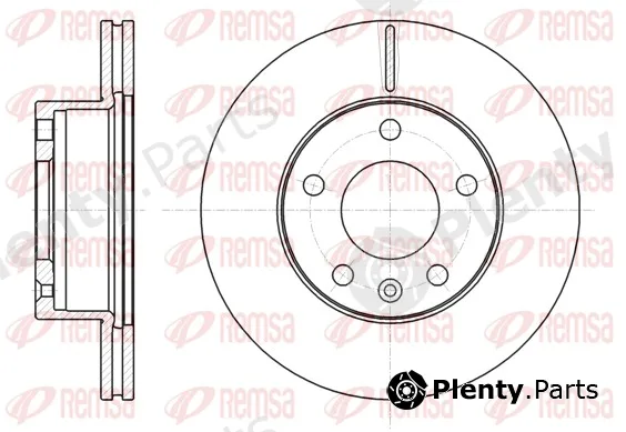 Remsa 61063.10 — Brake Disc