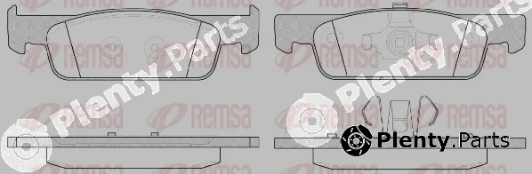 Remsa 1540.00 — Brake Pad Set, disc brake