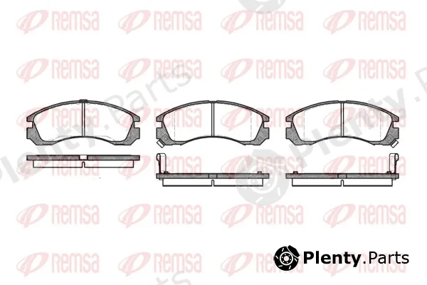 Remsa 0354.02 — Brake Pad Set, disc brake