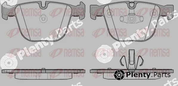 Remsa 0892.20 — Brake Pad Set, disc brake