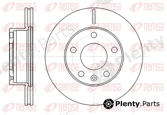 Remsa 61064.10 — Brake Disc