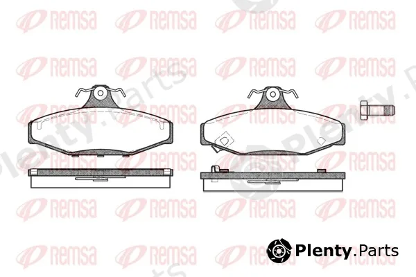 Remsa 0335.02 — Brake Pad Set, disc brake