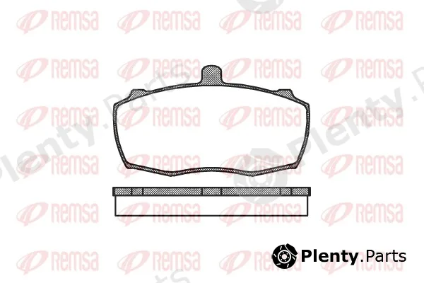 Remsa 0159.00 — Brake Pad Set, disc brake