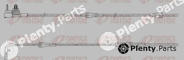 Remsa 001191 — Warning Contact, brake pad wear