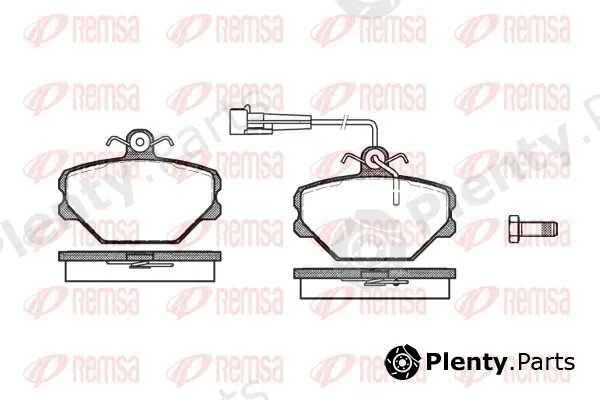 Remsa 0264.02 — Brake Pad Set, disc brake