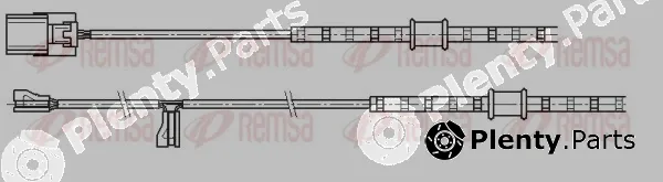 Remsa 001207 — Warning Contact, brake pad wear