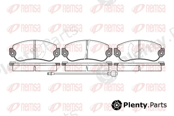 Remsa 0031.06 — Brake Pad Set, disc brake