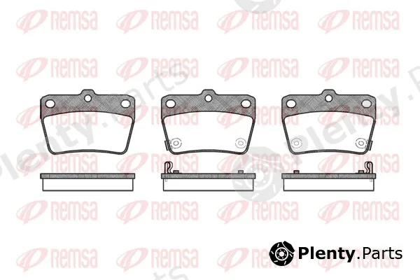 Remsa 0839.02 — Brake Pad Set, disc brake