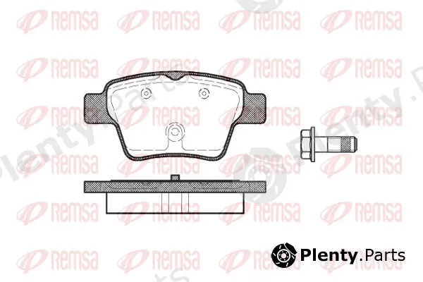 Remsa 1138.00 — Brake Pad Set, disc brake
