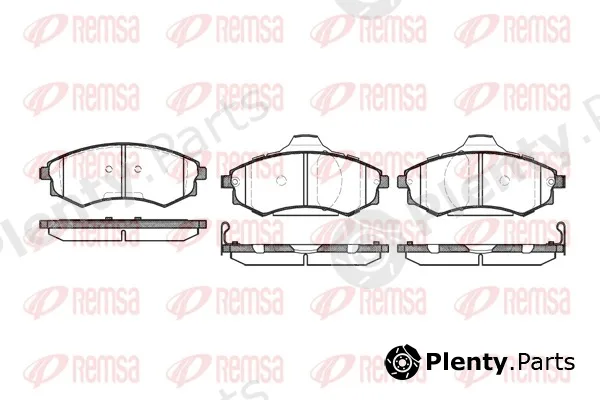 Remsa 0318.05 — Brake Pad Set, disc brake