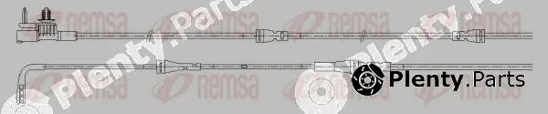 Remsa 001169 — Warning Contact, brake pad wear
