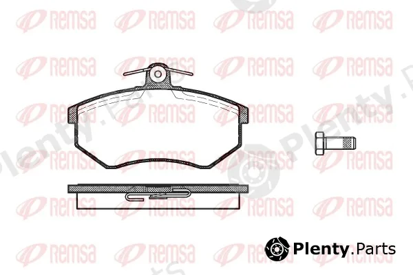 Remsa 0134.10 — Brake Pad Set, disc brake