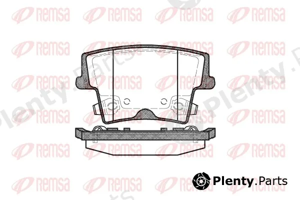 Remsa 1127.08 — Brake Pad Set, disc brake