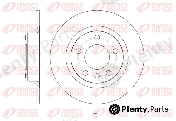 Remsa 61469.00 — Brake Disc