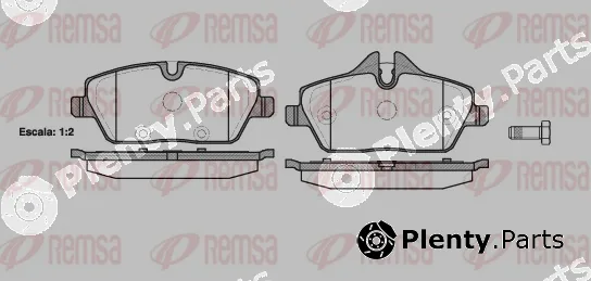 Remsa 1131.10 — Brake Pad Set, disc brake