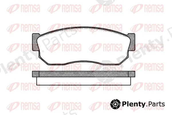Remsa 0149.10 — Brake Pad Set, disc brake