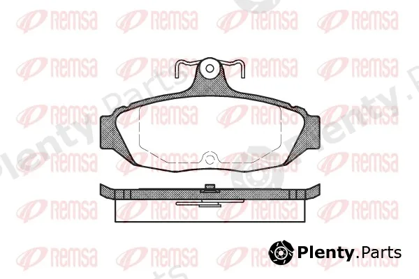 Remsa 0528.00 — Brake Pad Set, disc brake