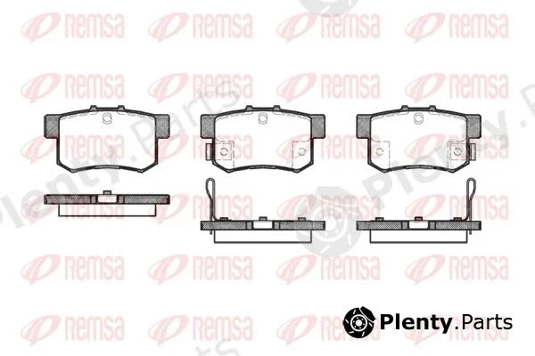 Remsa 0325.22 — Brake Pad Set, disc brake