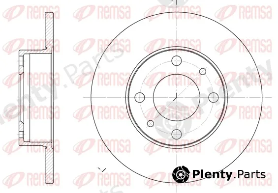 Remsa 6030.00 — Brake Disc