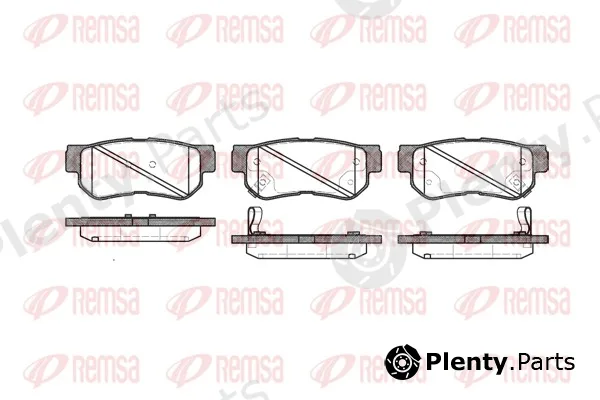 Remsa 0746.32 — Brake Pad Set, disc brake