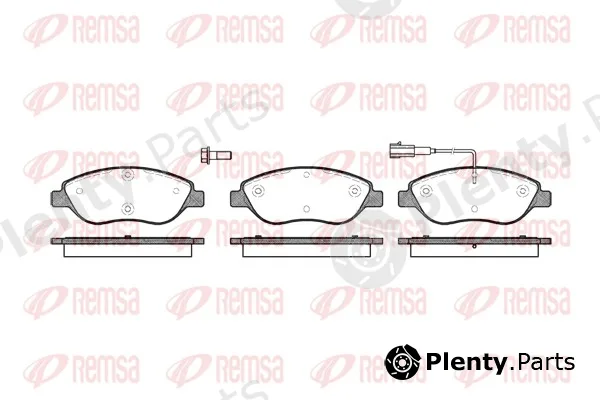 Remsa 0860.01 — Brake Pad Set, disc brake