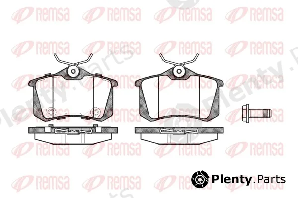 Remsa 0263.74 — Brake Pad Set, disc brake