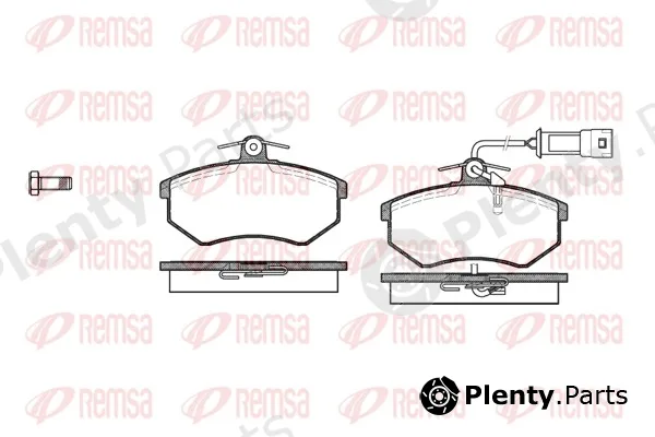 Remsa 0134.02 — Brake Pad Set, disc brake