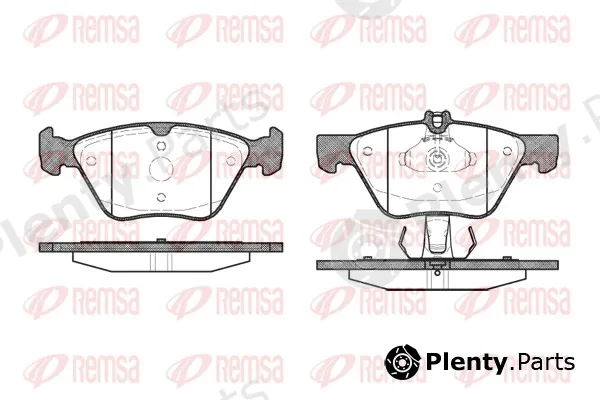 Remsa 0601.30 — Brake Pad Set, disc brake
