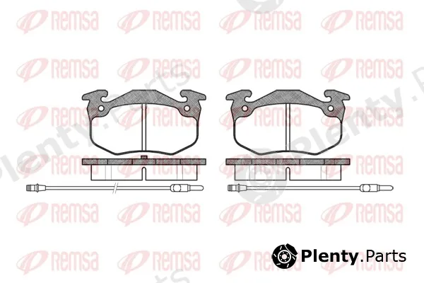 Remsa 0144.24 — Brake Pad Set, disc brake