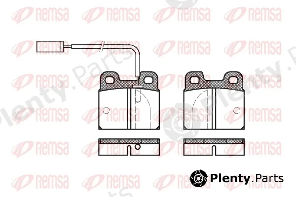 Remsa 0005.11 — Brake Pad Set, disc brake