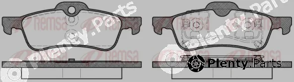 Remsa 0862.00 — Brake Pad Set, disc brake