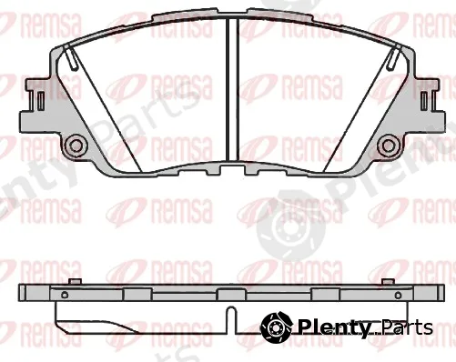Remsa 1787.00 — Brake Pad Set, disc brake
