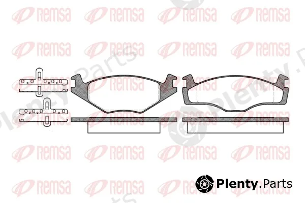 Remsa 0171.10 — Brake Pad Set, disc brake
