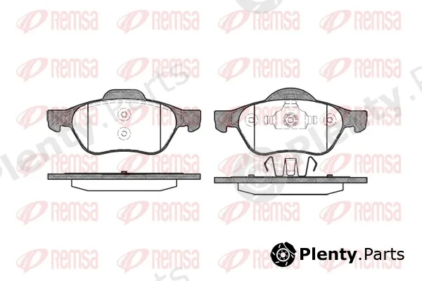 Remsa 0962.00 — Brake Pad Set, disc brake