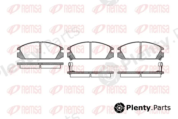 Remsa 0228.02 — Brake Pad Set, disc brake