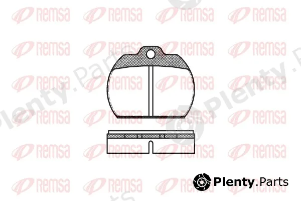 Remsa 0082.00 — Brake Pad Set, disc brake