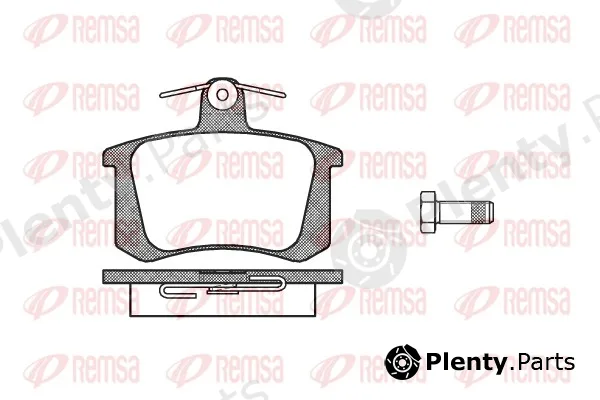 Remsa 0135.20 — Brake Pad Set, disc brake