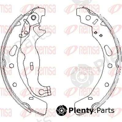 Remsa 4242.00 — Brake Shoe