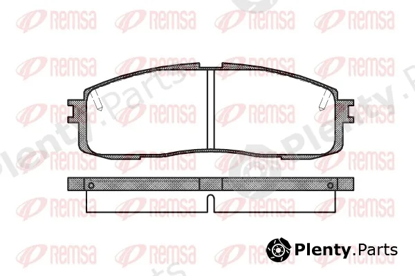 Remsa 0199.10 — Brake Pad Set, disc brake