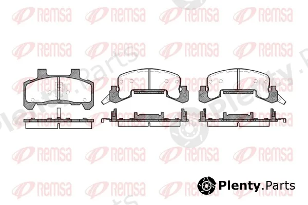 Remsa 0526.02 — Brake Pad Set, disc brake