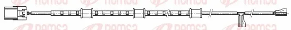 Remsa 001170 — Warning Contact, brake pad wear