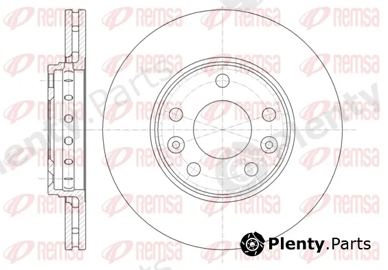 Remsa 61346.10 — Brake Disc