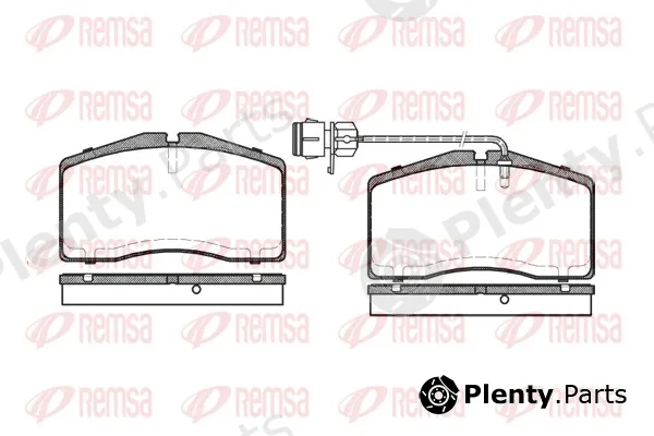 Remsa 0448.02 — Brake Pad Set, disc brake