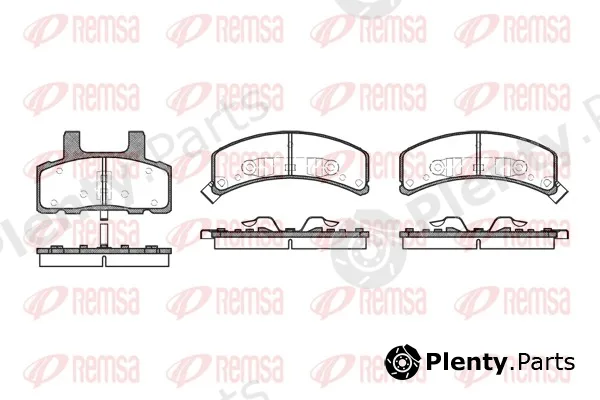 Remsa 0552.02 — Brake Pad Set, disc brake