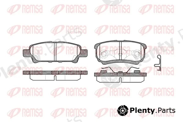 Remsa 1051.02 — Brake Pad Set, disc brake