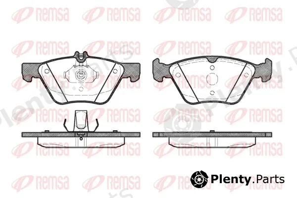 Remsa 0601.20 — Brake Pad Set, disc brake