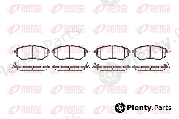 Remsa 1137.02 — Brake Pad Set, disc brake